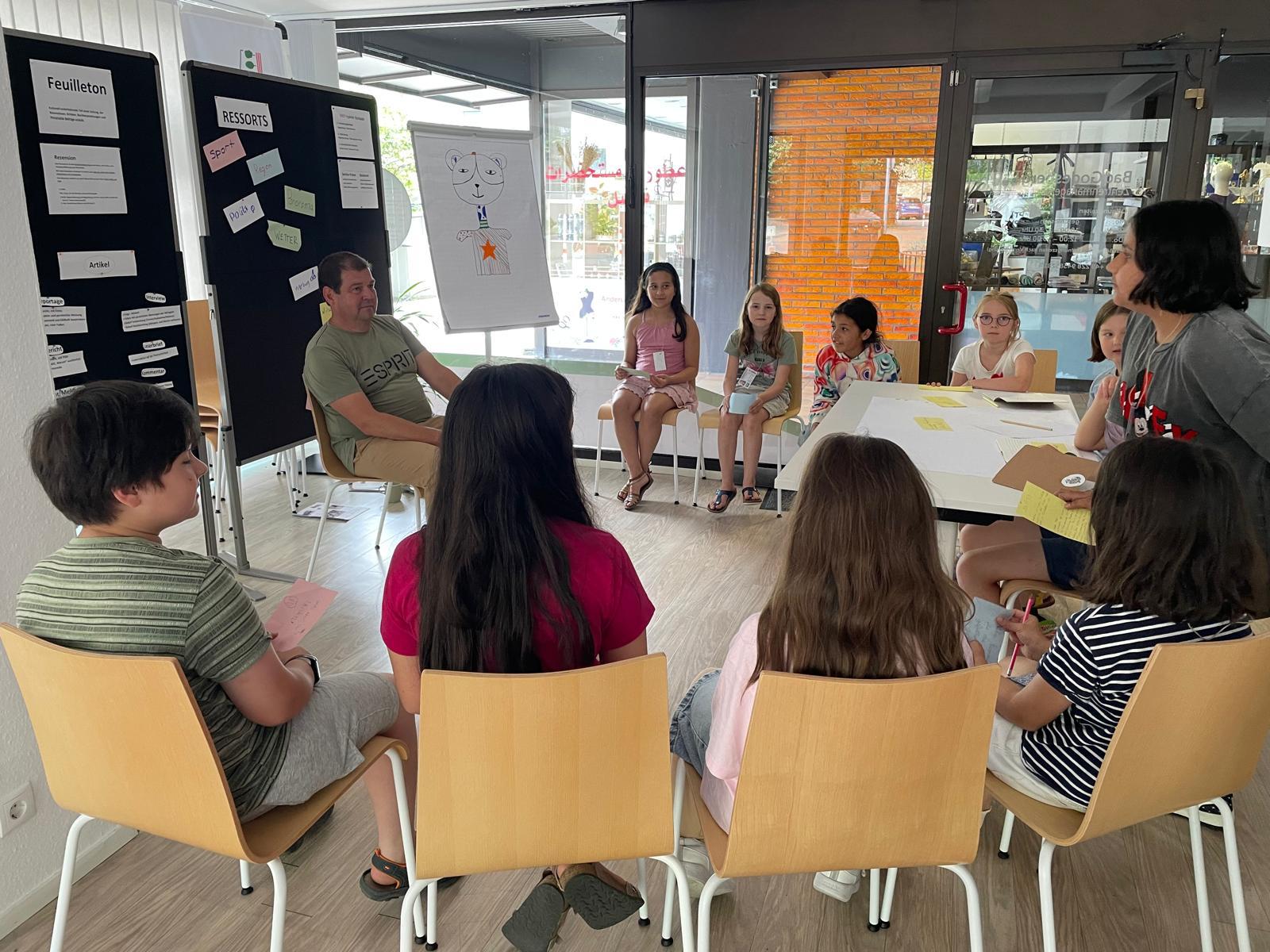 Erfolgreicher Ferienworkshop „Zeitungswerkstatt“ in Bad Godesberg